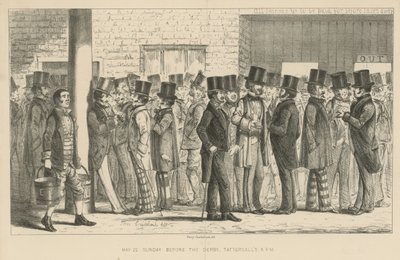 Domingo antes do Derby de Percy Cruikshank