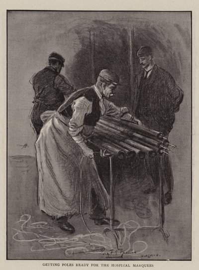 Preparando os poloneses para as marquises do hospital de Percy F.S. Spence