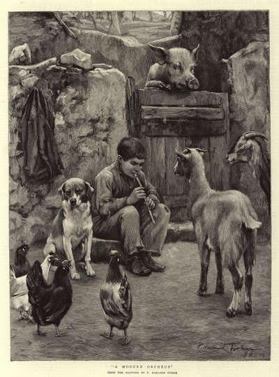 Um Orfeu Moderno de Percy Harland Fisher