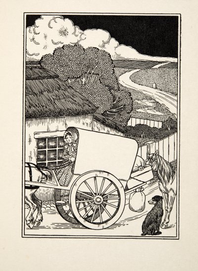 Um cão dos portadores, de cem anecdotes dos animais, bar. 1924 de Percy J. Billingshurst