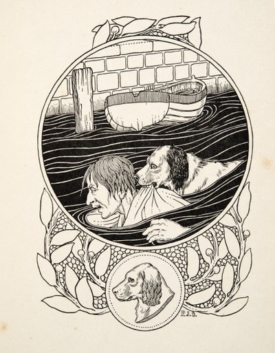 Uma vingança generosa, de cem anecdotes dos animais, bar. 1924 de Percy J. Billingshurst