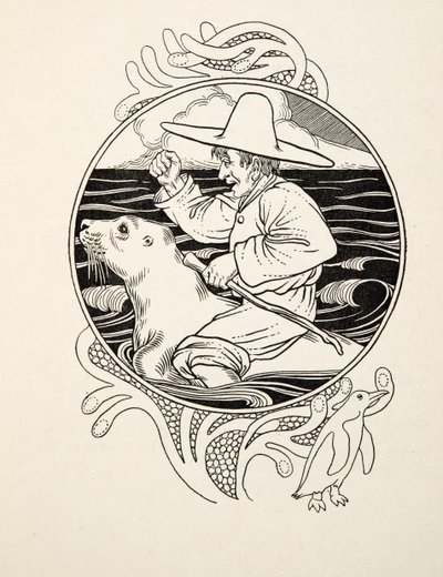 Uma colônia domada, de cem anecdotes dos animais, bar. 1924 de Percy J. Billingshurst