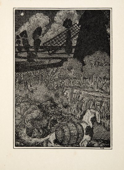 Smugglers caninos, de cem anecdotes dos animais, bar. 1924 de Percy J. Billingshurst