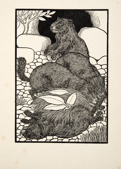 Divisão do Trabalho, de Cem Anecdotes of Animals, pub. 1924 de Percy J. Billingshurst