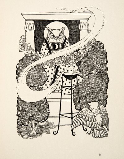 Fuga de Jengis Khan, de cem anecdotes dos animais, bar. 1924 de Percy J. Billingshurst