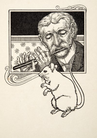 Ratos musicais, de cem anecdotes dos animais, bar. 1924 de Percy J. Billingshurst
