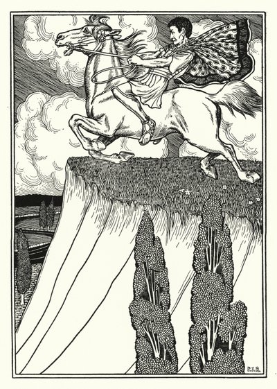 A morte de Antiochus Revenged (litho) de Percy James Billinghurst