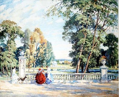 O terraço de Percy Lancaster