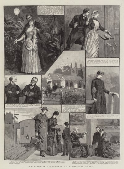 Aventuras matrimoniais de uma enfermeira do hospital de Percy Macquoid
