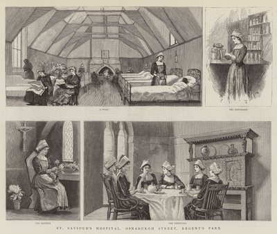 Hospital St Saviour, Rua Osnaburgh, Regent&39;s Park de Percy Macquoid