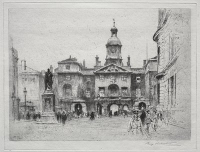Guardas a cavalo, Whitehall de Percy Robertson