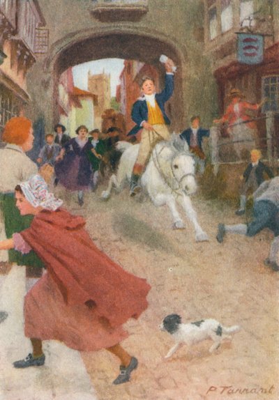 Ilustração para Adam Bede de George Eliot (litografia a cores) de Percy Tarrant