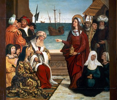 Altarpe de Maria Madalena, detalhe de Pere Mates