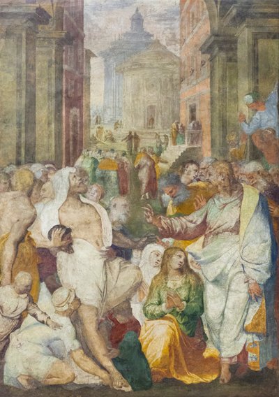 A Ascensão de Lázaro de Perino del (1501 47) Vaga