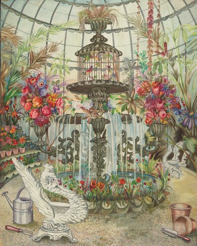 Fonte do Conservatório, c. 1938. de Perkins Harnly