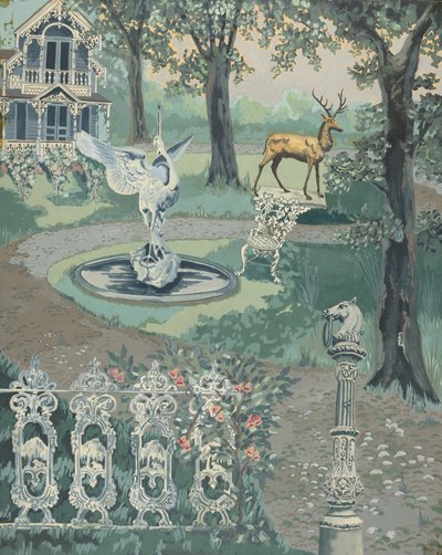 Cenário de jardim, 19351942. de Perkins Harnly