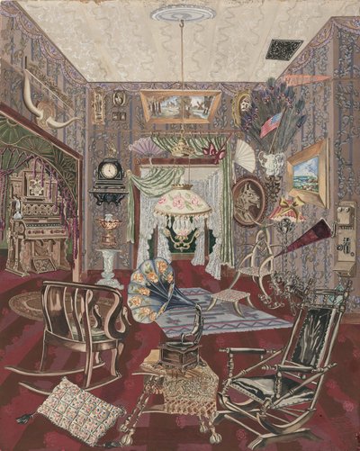 Sala de estar, 19351942. de Perkins Harnly