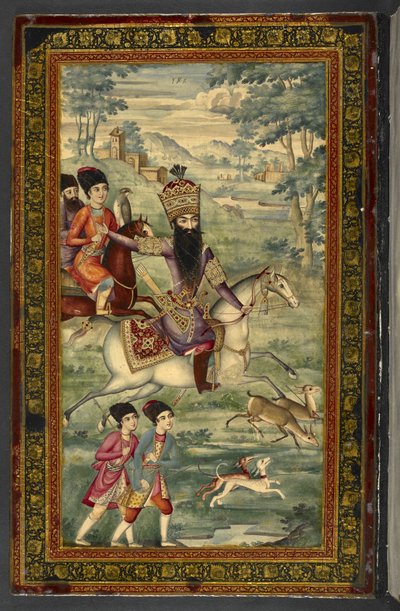 IO Islamic 3558 Portrait of Fath-Ali Shah Qajar, 