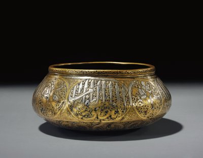 Tigela embutida, Fars, Pérsia de Persian School