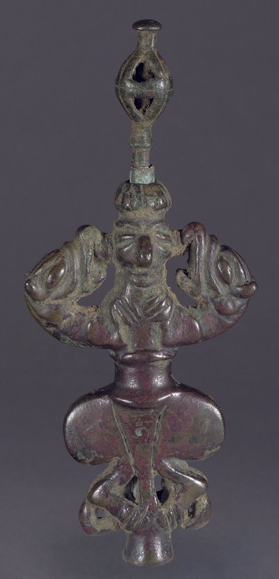 Florão padrão, c.1000 aC (bronze) de Persian School