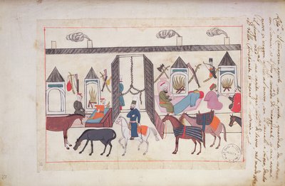 Pare no Caravan Seraglio de Persian School