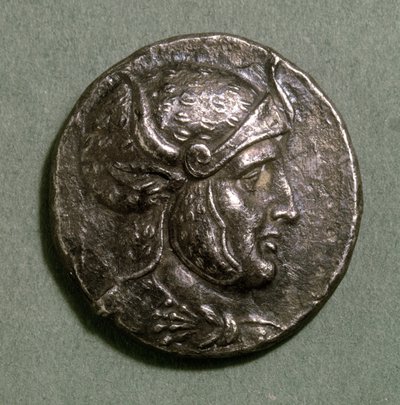 Tetradrachma de Seleuco I (c.358-280) Rei da Síria, cunhado em Persépolis, c.300 aC (prata) de Persian School