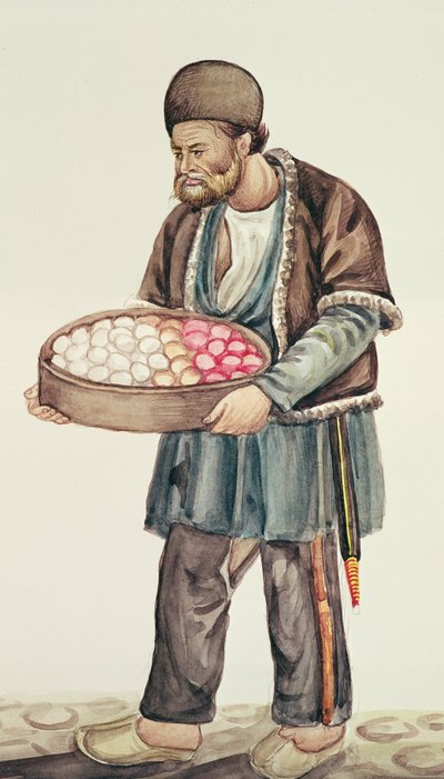 O vendedor de ovos (wc no papel) de Persian School