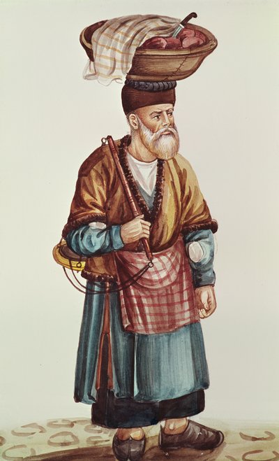 O vendedor ambulante (wc no papel) de Persian School