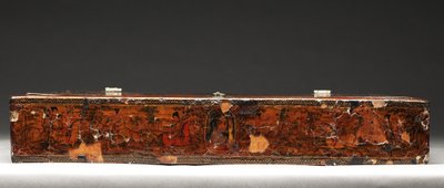 Kit de ferramentas retratando a Sagrada Família, c.1830 (meios mistos) de Persian School