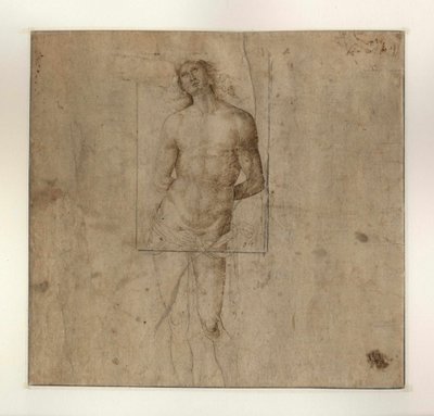 São Sebastião, c. 1500. de Perugino