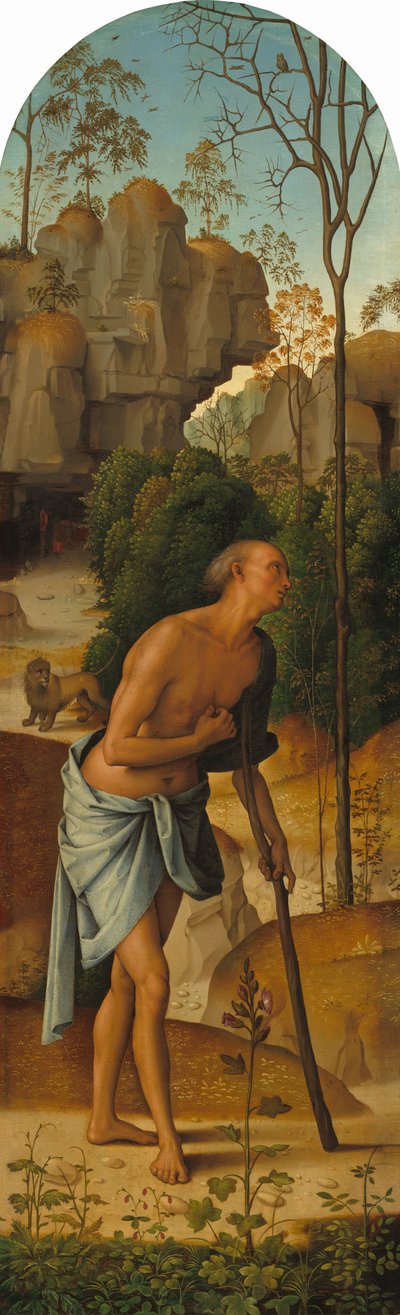 A Crucificação com a Virgem, São João, São Jerônimo e Santa Maria Madalena..., c. 14821485 de Perugino