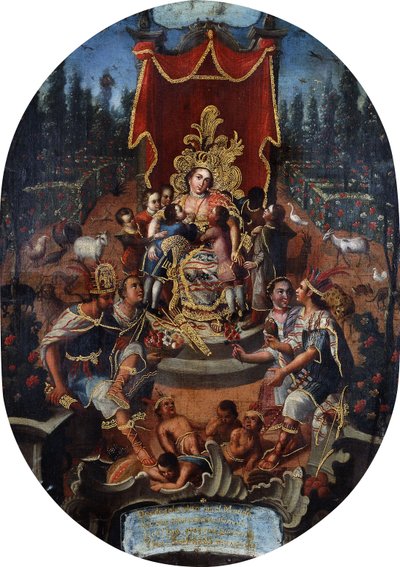 América Enfermagem Espanhol Noble Boys, c.1770 de Peruvian School