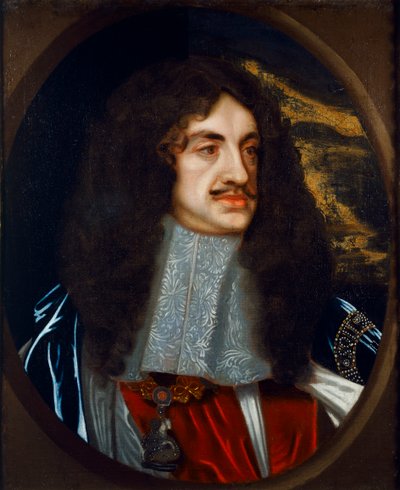 Retrato de James II (óleo sobre tela) de Peter (after) Lely