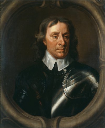 Oliver Cromwell, c.1653-55 (óleo sobre tela) de Peter (studio of) Lely