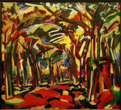 paisagem de Peter August Böckstiegel