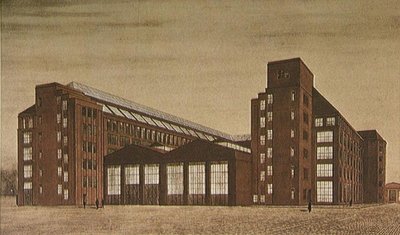 Fábrica de Alta Tensão da AEG, Berlim de Peter Behrens