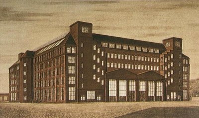 Fábrica de Alta Tensão da AEG, Berlim de Peter Behrens