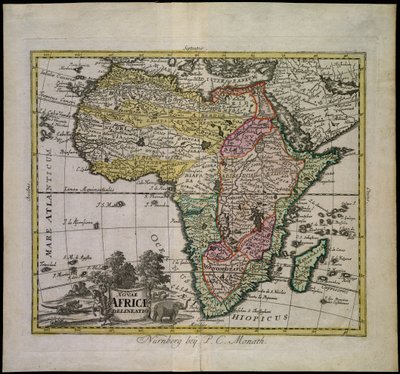 Um esboço da Nova África de Peter Conrad Monath