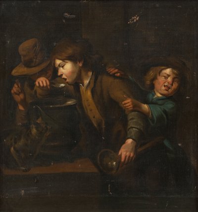 Os meninos sobre o mingau de Peter Cramer