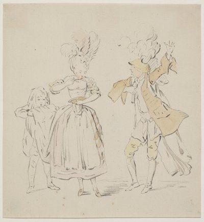 Cena de "Amor sem meias" de Johan Herman Wessel de Peter Cramer