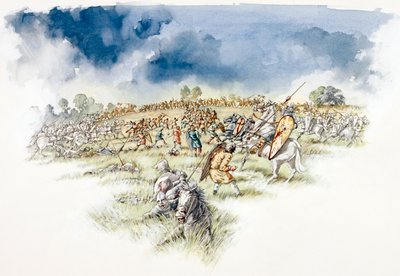 Batalha de Hastings, 1066 c1990-2010 de Peter Dunn