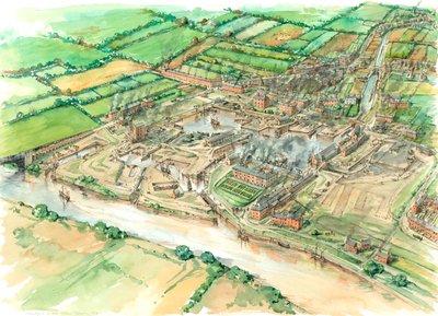 Desenvolvimento de Stourport c1809, c1980-2010 de Peter Dunn