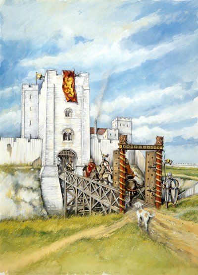 Velha Sarum, 1140, c1990-2010 de Peter Dunn