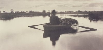 Remo para casa o Schoof-Stuff, a vida e a paisagem nos Broads de Norfolk, 1886 de Peter Emerson und Thomas Goodall