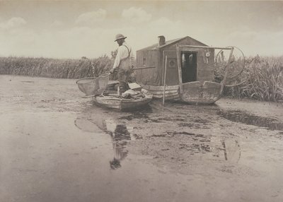 A casa do apanhador de enguias, c.1886 de Peter Emerson und Thomas Goodall