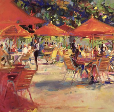 Le Cafe du Jardin de Peter Graham (Contemporary)