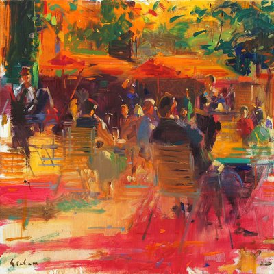 Amadurecendo sol, paris de Peter Graham (Contemporary)