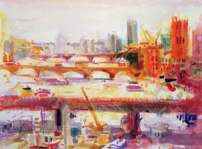 Monets Muse, 2002 (wc no papel) de Peter Graham (Contemporary)