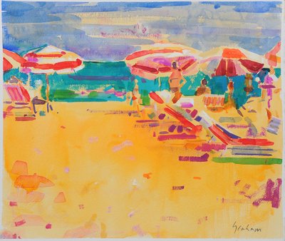 Praia Oceânica de Peter Graham (Contemporary)