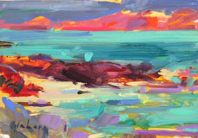Em terra, Iona, 2012 de Peter Graham (Contemporary)